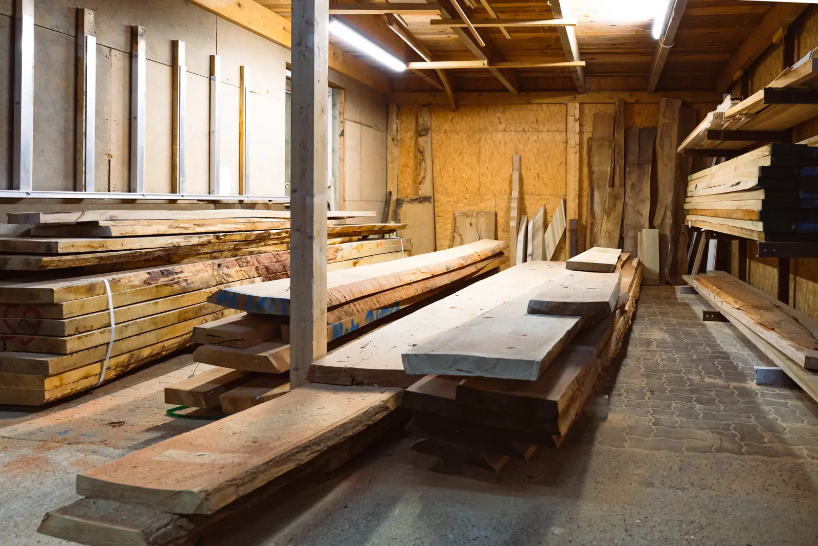 Die Werkstatt der Tischlerei Dohrn in Risum-Lindholm